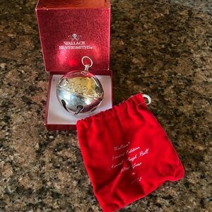 Wallace Silversmiths 2002 Silverplated sleigh bell